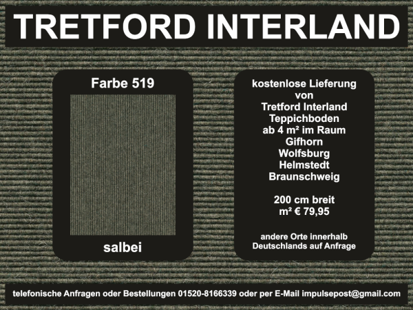 519-salbei.jpg – Tretford Interland in sanftem Salbeigrün – beruhigend und ökologisch